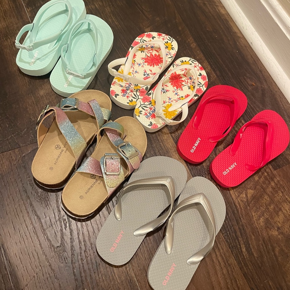 Old Navy Kids Sandals and Flip Flops - Multi-Color Collection